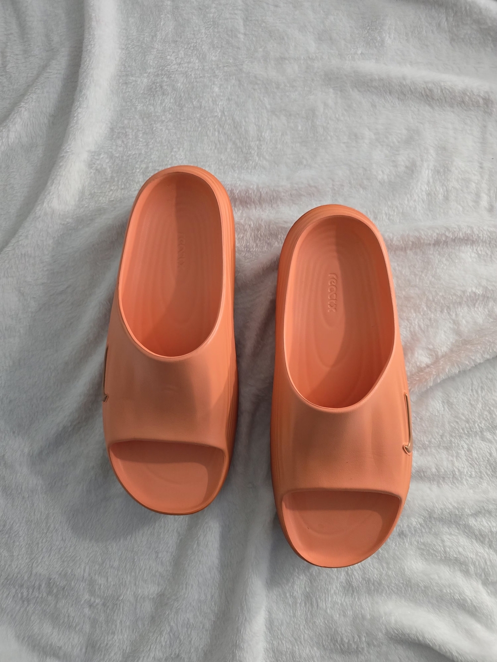 Nike ReactX Rejuven8 Slide Campfire Orange HV4479-800 Comfort Sandals - Size 11 - Picture 4 of 6